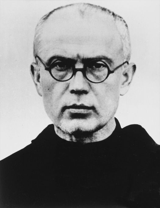 Porträt von Maximilian Kolbe